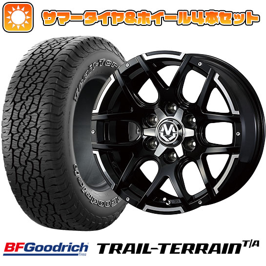 265/60R18 夏タイヤ ホイール4本セット BFグッドリッチ トレールテレーンT/A ORWL (6/139車用) WEDS マッドヴァンス 04 18インチ :arktire 16581 136629 36782 36782:アークタイヤ