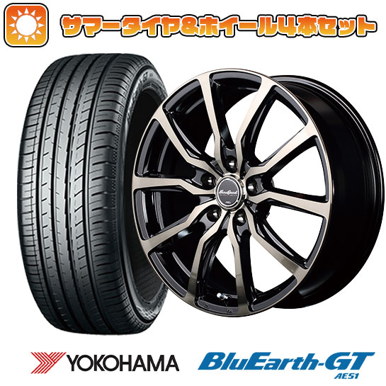 215/65R16 夏タイヤ ホイール4本セット YOKOHAMA ブルーアース GT AE51 (5/114車用) MID ユーロスピード D.C.52 16インチ :arktire 1310 132923 28572 28572:アークタイヤ