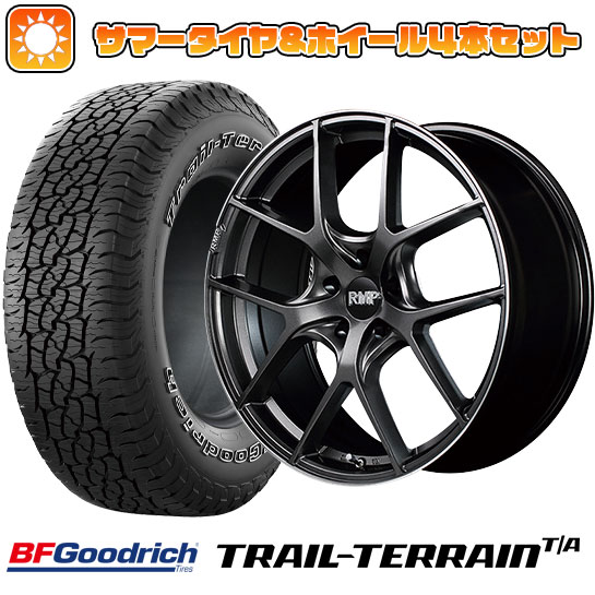 225/60R18 夏タイヤ ホイール4本セット BFグッドリッチ トレールテレーンT/A ORBL (5/114車用) MID RMP 025F 18インチ :arktire 1341 135561 36811 36811:アークタイヤ