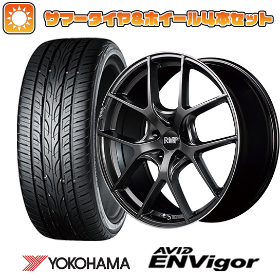 225/45R19 夏タイヤ ホイール4本セット YOKOHAMA エイビッド エンビガーS321 (5/114車用) MID RMP 025F 19インチ :arktire 879 133031 33744 33744:アークタイヤ