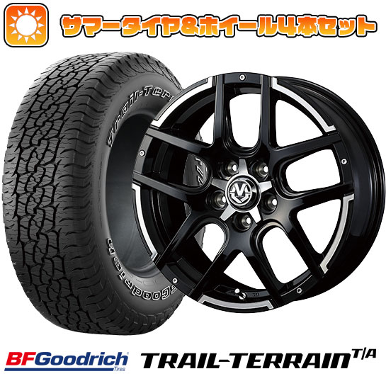 215/60R17 夏タイヤ ホイール4本セット BFグッドリッチ トレールテレーンT/A ORBL (5/114車用) WEDS マッドヴァンス 04 17インチ :arktire 1843 136573 36816 36816:アークタイヤ