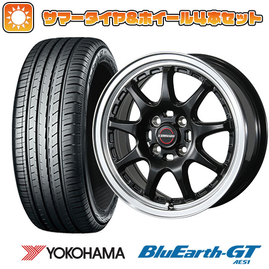 185/60R15 夏タイヤ ホイール4本セット YOKOHAMA ブルーアース GT AE51 (4/100車用) BLEST ユーロマジック タイプSC 9 15インチ :arktire 1901 126190 28575 28575:アークタイヤ