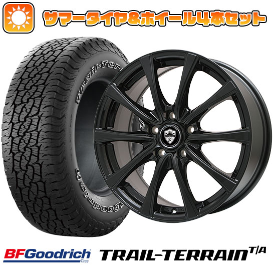 235/60R18 夏タイヤ ホイール4本セット BFグッドリッチ トレールテレーンT/A ORBL (5/114車用) BRANDLE KF25B 18インチ :arktire 27064 109668 36812 36812:アークタイヤ