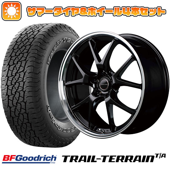 225/60R17 夏タイヤ ホイール4本セット BFグッドリッチ トレールテレーンT/A ORBL (5/100車用) MID ヴァーテックワン エグゼ5 17インチ :arktire 4941 133603 36817 36817:アークタイヤ