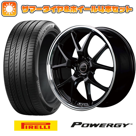 225/60R18 夏タイヤ ホイール４本セット (5/114車用) PIRELLI パワジー MID ヴァーテックワン エグゼ5 18インチ :arktire 1341 135609 36977 36977:アークタイヤ