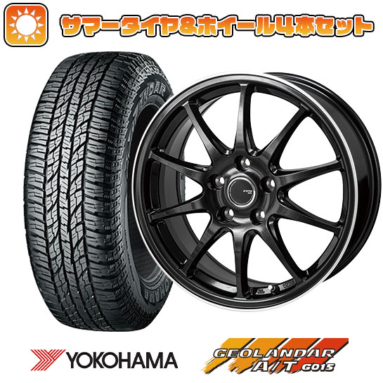 225/50R18 夏タイヤ ホイール4本セット ヨコハマ ジオランダー A/T G015 RBL (5/114車用) MONZA JPスタイル R10 18インチ :arktire 1301 123253 35333 35333:アークタイヤ