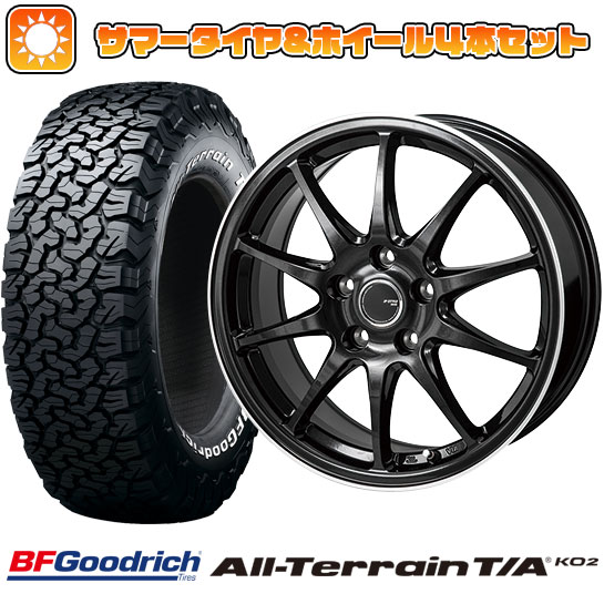 225/65R17 夏タイヤ ホイール4本セット BFグッドリッチ オールテレーンT/A KO2 RBL (5/114車用) MONZA JPスタイル R10 17インチ :arktire 2182 123251 23750 23750:アークタイヤ