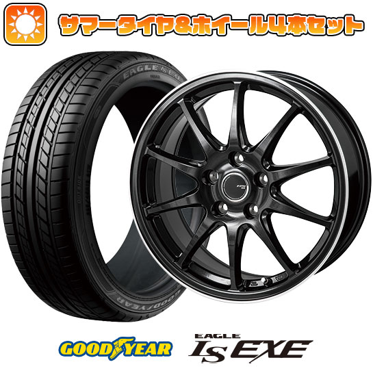 215/55R17 夏タイヤ ホイール4本セット GOODYEAR EAGLE LS EXE(限定) (5/114車用) MONZA JPスタイル R10 17インチ :arktire 1841 123251 31590 31590:アークタイヤ