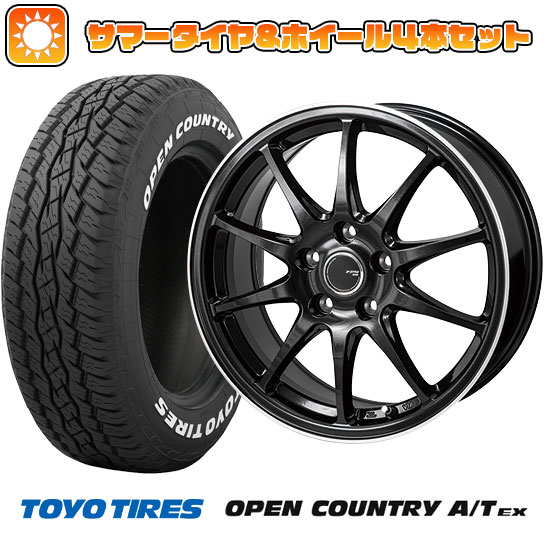 225/65R17 夏タイヤ ホイール4本セット TOYO OPEN COUNTRY A/T EX (5/114車用) MONZA JPスタイル R10 17インチ :arktire 2182 123251 33425 33425:アークタイヤ