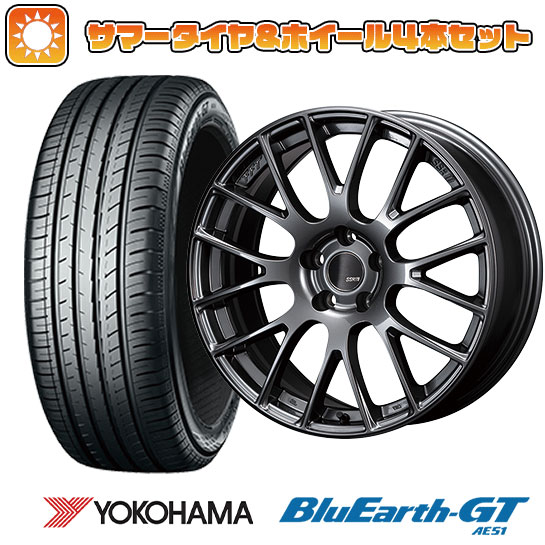 245/45R19 夏タイヤ ホイール4本セット YOKOHAMA ブルーアース GT AE51 (5/114車用) SSR GTV04 19インチ :arktire 1141 142942 28532 28532:アークタイヤ