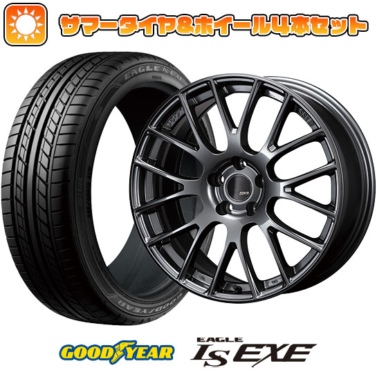 215/45R18 夏タイヤ ホイール4本セット グッドイヤー EAGLE LS EXE(限定) (5/114車用) SSR GTV04 18インチ :arktire 1130 142940 31586 31586:アークタイヤ