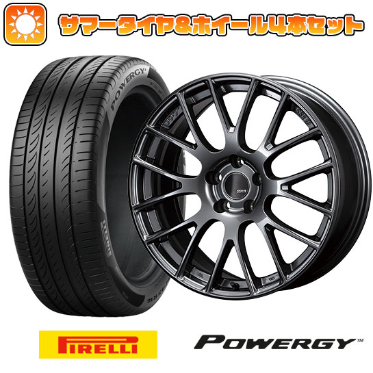 225/40R18 夏タイヤ ホイール4本セット ピレリ パワジー (5/114車用) SSR GTV04 18インチ :arktire 1131 142941 36964 36964:アークタイヤ