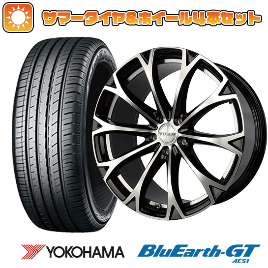 235/45R18 夏タイヤ ホイール4本セット YOKOHAMA ブルーアース GT AE51 (5/114車用) VENERDI レガート 18インチ :arktire 458 111644 28540 28540:アークタイヤ