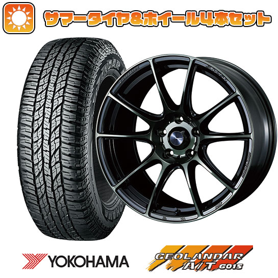 235/60R18 夏タイヤ ホイール4本セット ヨコハマ ジオランダー A/T G015 RBL (5/114車用) WEDS ウェッズスポーツ SA 25R 18インチ :arktire 27064 136688 22898 22898:アークタイヤ