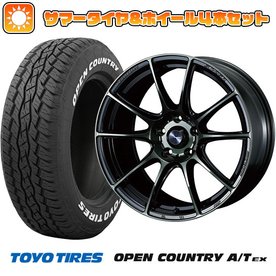 225/65R17 夏タイヤ ホイール4本セット TOYO OPEN COUNTRY A/T EX (5/114車用) WEDS ウェッズスポーツ SA 25R 17インチ :arktire 2182 136516 33425 33425:アークタイヤ