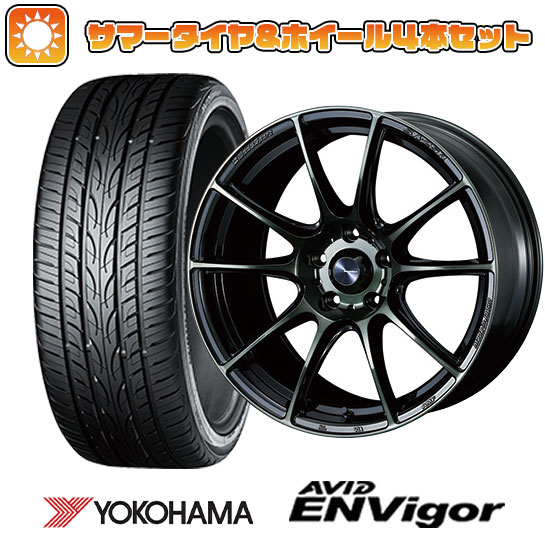 225/40R18 夏タイヤ ホイール4本セット ヨコハマ エイビッド エンビガーS321 (5/100車用) WEDS ウェッズスポーツ SA 25R 18インチ :arktire 2287 136688 38559 38559:アークタイヤ