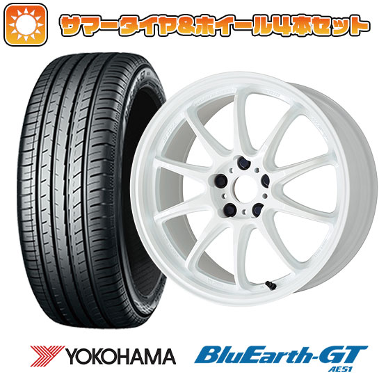 225/45R18 夏タイヤ ホイール4本セット ヨコハマ ブルーアース GT AE51 (5/114車用) WORK エモーション ZR10 18インチ :arktire 1261 142007 28539 28539:アークタイヤ