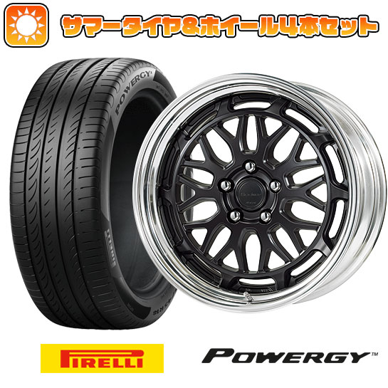 215/45R18 夏タイヤ ホイール4本セット ピレリ パワジー (5/100車用) WORK シーカー MX 18インチ :arktire 25241 142051 36963 36963:アークタイヤ