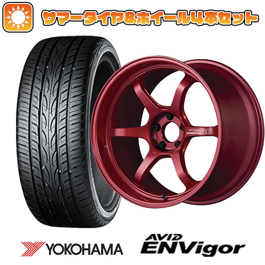 245/35R20 夏タイヤ ホイール4本セット YOKOHAMA エイビッド エンビガーS321 (5/114車用) YOKOHAMA アドバンレーシング R6 20インチ :arktire 1307 106752 29460 29460:アークタイヤ