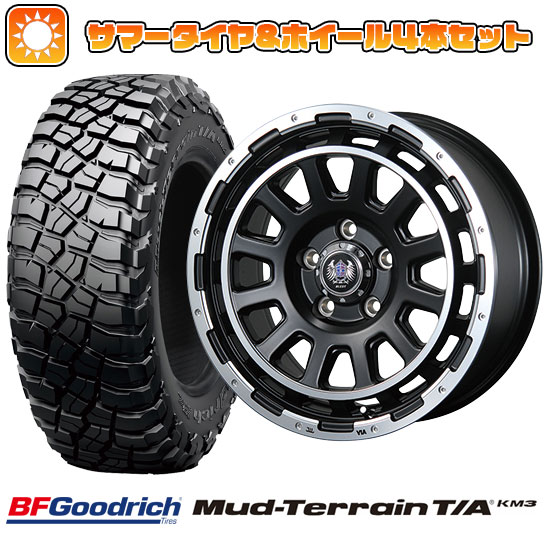 245/70R16 夏タイヤ ホイール4本セット BFグッドリッチ マッドテレーンT/A KM3 (5/114車用) BLEST バーンズテック DHストリーム 16インチ :arktire 15841 126121 28985 28985:アークタイヤ