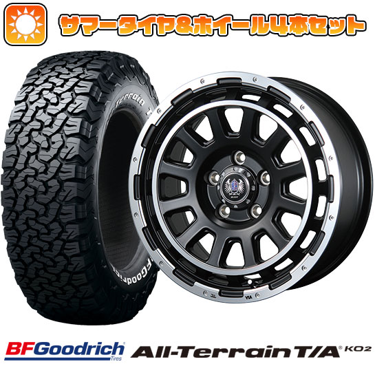 215/70R16 夏タイヤ ホイール4本セット BFグッドリッチ オールテレーンT/A KO2 RWL/RBL (5/114車用) BLEST バーンズテック DHストリーム 16インチ