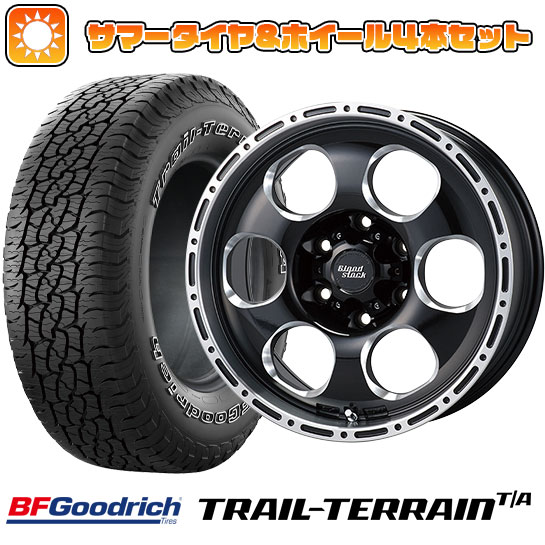 265/70R17 夏タイヤ ホイール4本セット BFグッドリッチ トレールテレーンT/A ORWL (6/139車用) ELFORD ブラッドストック 1P 2 17インチ :arktire 11822 121278 36789 36789:アークタイヤ