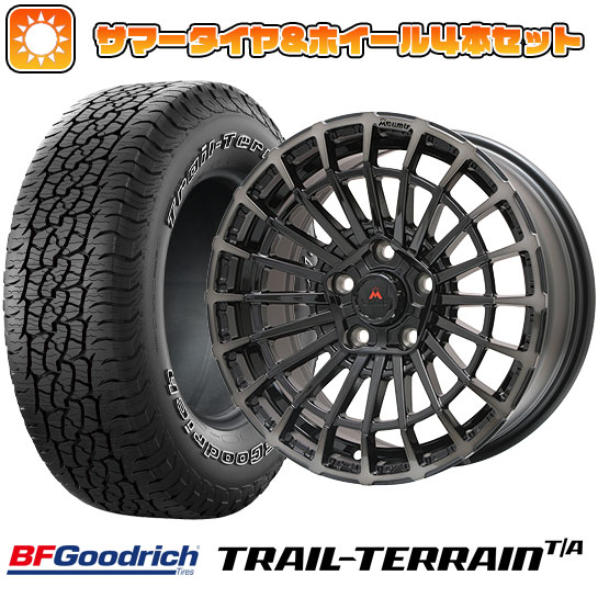 245/70R16 夏タイヤ ホイール4本セット BFグッドリッチ トレールテレーンT/A ORWL (5/114車用) MCLIMB ノマド 16インチ :arktire 15841 109359 36795 36795:アークタイヤ