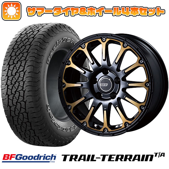 245/70R16 夏タイヤ ホイール4本セット BFグッドリッチ トレールテレーンT/A ORWL (5/114車用) SSR ディバイド FT 16インチ :arktire 15841 142966 36795 36795:アークタイヤ