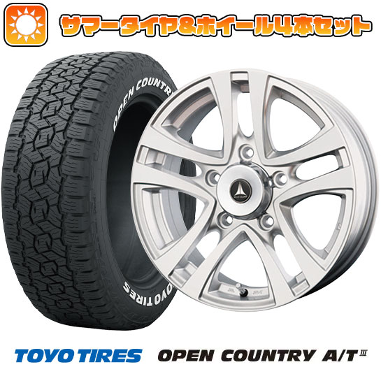 175/80R16 夏タイヤ ホイール4本セット ジムニー TOYO OPEN COUNTRY A/T III TECHNOPIA マッドクリフ 16インチ :arktire 16701 81607 38629 38629:アークタイヤ