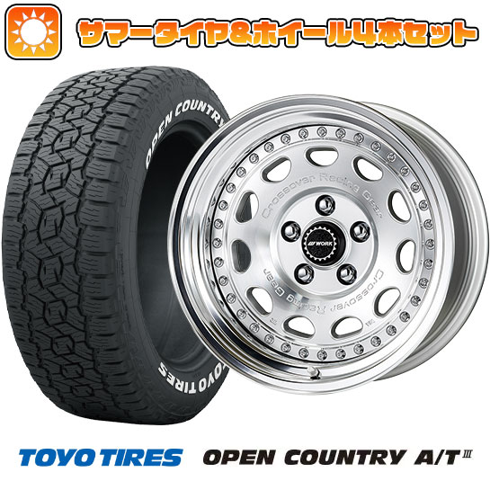 215/70R16 夏タイヤ ホイール4本セット TOYO OPEN COUNTRY A/T III (5/114車用) WORK クラッグ ガルバトレ 16インチ :arktire 1581 145485 38622 38622:アークタイヤ