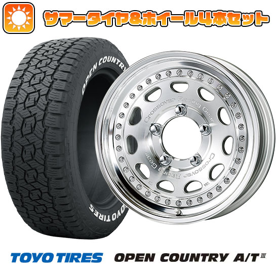 215/75R15 夏タイヤ ホイール4本セット ジムニーシエラ TOYO OPEN COUNTRY A/T III WORK クラッグ ガルバトレ 15インチ :arktire 21161 145482 38631 38631:アークタイヤ