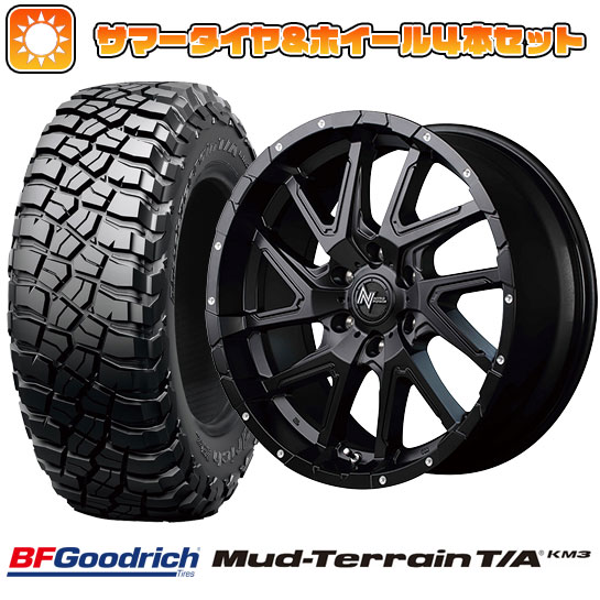 【新品国産6穴139.7車】 夏タイヤ ホイール4本セット 265/65R17 BFグッドリッチ マッドテレーンT/A KM3 MID ナイトロパワー デリンジャー 17インチ :arktire 11822 133650 29312 29312:アークタイヤ