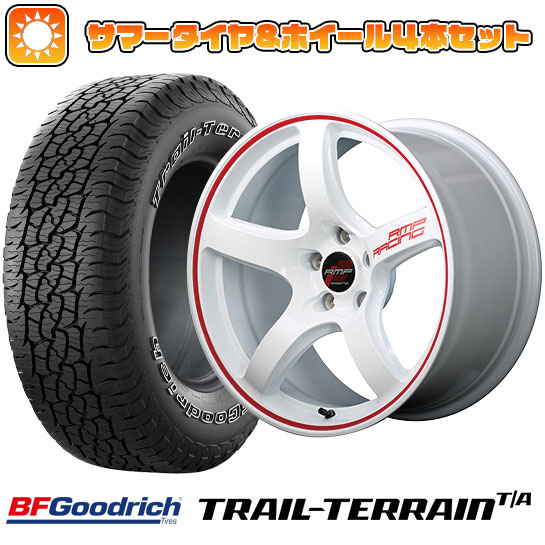 215/60R17 夏タイヤ ホイール4本セット BFグッドリッチ トレールテレーンT/A ORBL (5/114車用) MID RMP レーシング R50 17インチ :arktire 1843 133597 36816 36816:アークタイヤ