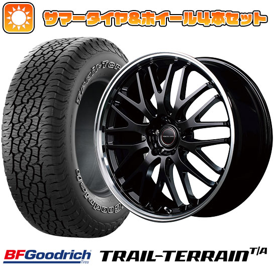 225/65R17 夏タイヤ ホイール4本セット BFグッドリッチ トレールテレーンT/A ORWL (5/114車用) MID ヴァーテックワン エグゼ10 17インチ :arktire 2182 133602 36785 36785:アークタイヤ