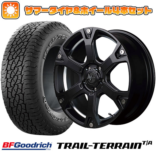 225/60R18 夏タイヤ ホイール4本セット BFグッドリッチ トレールテレーンT/A ORBL (5/114車用) MID ナイトロパワー ウォーヘッドS 18インチ :arktire 1341 135617 36811 36811:アークタイヤ