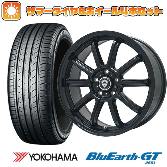 215/45R18 夏タイヤ ホイール4本セット ライズ/ロッキー（ハイブリッド） YOKOHAMA ブルーアース GT AE51 BRANDLE V15B 18インチ :arktire 25241 115990 29315 29315:アークタイヤ