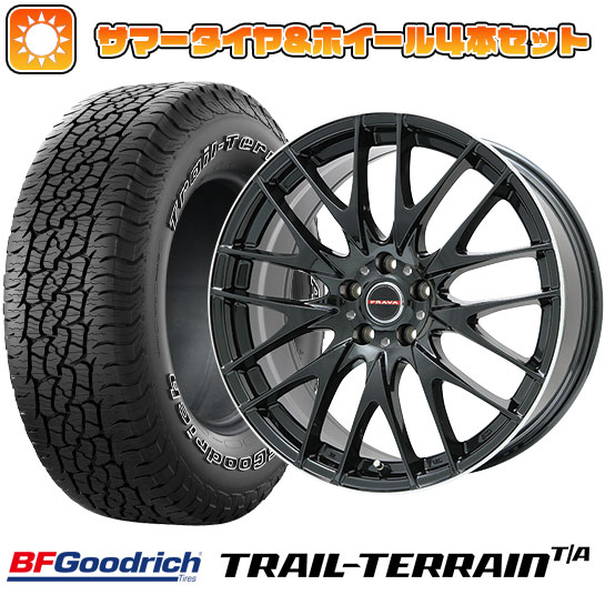 225/60R18 夏タイヤ ホイール4本セット BFグッドリッチ トレールテレーンT/A ORBL (5/114車用) BIGWAY LEYSEEN プラバ9M 18インチ :arktire 1341 114739 36811 36811:アークタイヤ