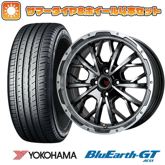 215/65R16 夏タイヤ ホイール4本セット YOKOHAMA ブルーアース GT AE51 (5/114車用) LEHRMEISTER LMG ヴァスティア 16インチ :arktire 1310 114039 28572 28572:アークタイヤ