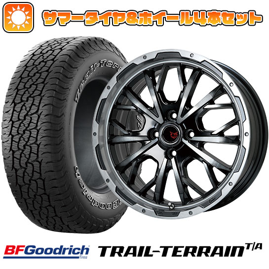 245/70R16 夏タイヤ ホイール4本セット BFグッドリッチ トレールテレーンT/A ORWL (5/114車用) LEHRMEISTER LMG ヴァスティア 16インチ :arktire 15841 114039 36795 36795:アークタイヤ