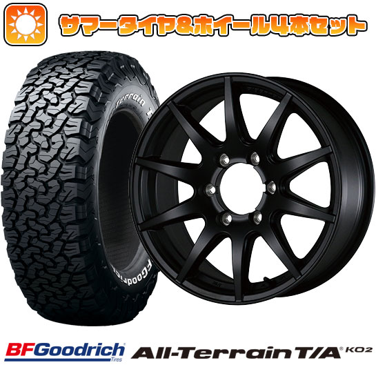 265/65R18 夏タイヤ ホイール4本セット BFグッドリッチ オールテレーンT/A KO2 RWL/RBL (6/139車用) ALGERNON フェニーチェ クロスXC10 18インチ :arktire 16581 145443 21282 21282:アークタイヤ