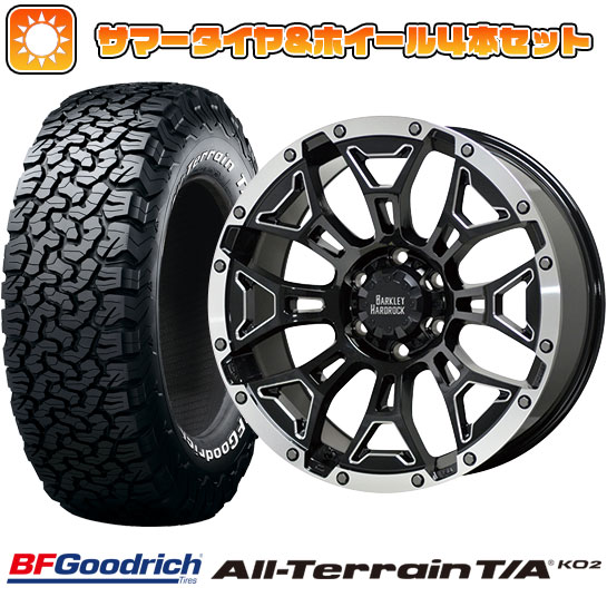 215/70R16 夏タイヤ ホイール4本セット BFグッドリッチ オールテレーンT/A KO2 RWL/RBL (5/114車用) HOT STUFF バークレイハードロック エルバート 16インチ :arktire 1581 146433 22212 22212:アークタイヤ