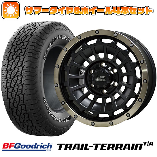 245/70R16 夏タイヤ ホイール4本セット BFグッドリッチ トレールテレーンT/A ORWL (5/114車用) HOT STUFF バークレイハードロック ローガン 16インチ :arktire 15841 146427 36795 36795:アークタイヤ