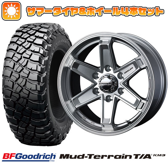 【新品国産6穴139.7車】 夏タイヤ ホイール4本セット 265/65R17 BFグッドリッチ マッドテレーンT/A KM3 ウェッズ キーラー タクティクス 17インチ :arktire 11822 123091 29312 29312:アークタイヤ