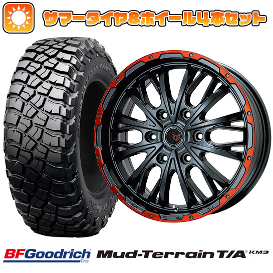 【新品】プラド 夏タイヤ ホイール4本セット 265/65R17 BFグッドリッチ マッドテレーンT/A KM3 レアマイスター LMG ヴァスティア 17インチ :arktire 11822 115355 29312 29312:アークタイヤ