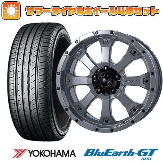 205/65R16 夏タイヤ ホイール4本セット ヤリスクロス YOKOHAMA ブルーアース GT AE51 MKW MK 46 16インチ :arktire 22001 115516 28571 28571:アークタイヤ