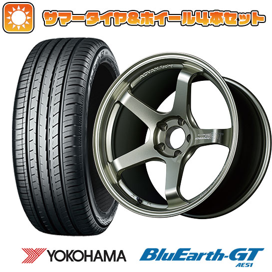 245/40R19 夏タイヤ ホイール4本セット YOKOHAMA ブルーアース GT AE51 (5/114車用) YOKOHAMA アドバンレーシング GT ビヨンド 19インチ :arktire 1122 115774 28531 28531:アークタイヤ