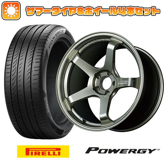 235/35R19 夏タイヤ ホイール4本セット PIRELLI パワジー (5/114車用) YOKOHAMA アドバンレーシング GT ビヨンド 19インチ :arktire 880 115774 36957 36957:アークタイヤ