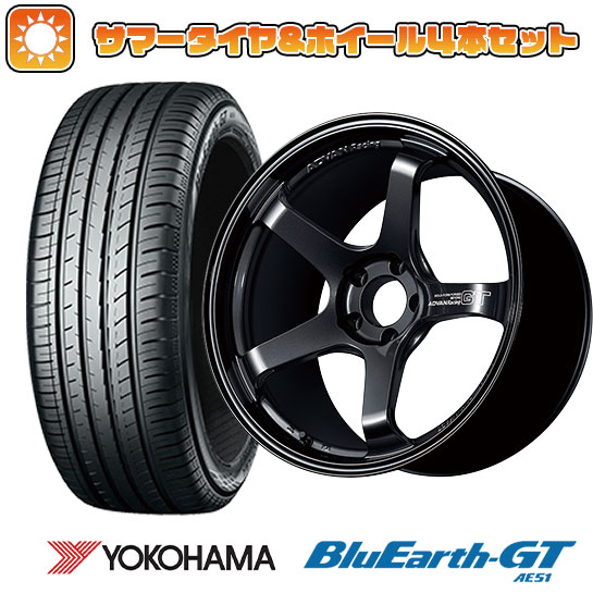 245/45R19 夏タイヤ ホイール4本セット YOKOHAMA ブルーアース GT AE51 (5/100車用) YOKOHAMA アドバンレーシング GT ビヨンド 19インチ｜ark-tire