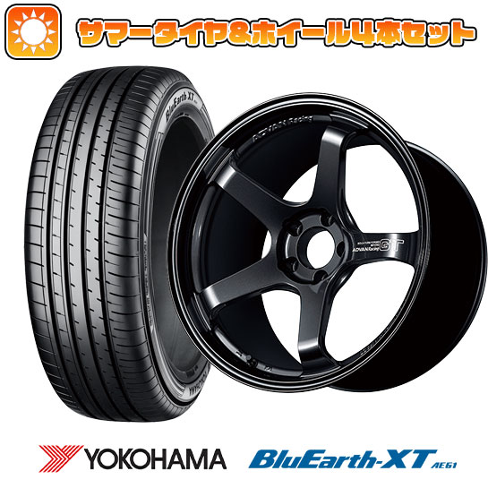 225/55R19 夏タイヤ ホイール4本セット YOKOHAMA ブルーアース XT AE61 (5/114車用) YOKOHAMA アドバンレーシング GT ビヨンド 19インチ｜ark-tire