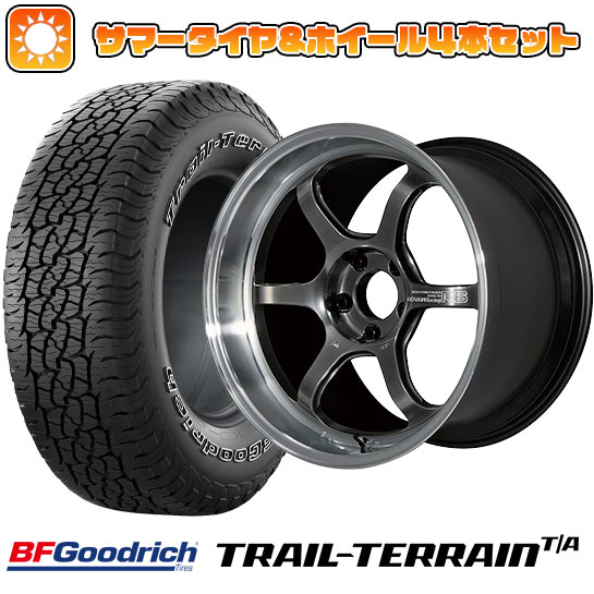 225/55R18 夏タイヤ ホイール4本セット BFグッドリッチ トレールテレーンT/A ORBL (5/100車用) YOKOHAMA アドバンレーシング R6 18インチ :arktire 2288 115139 36808 36808:アークタイヤ